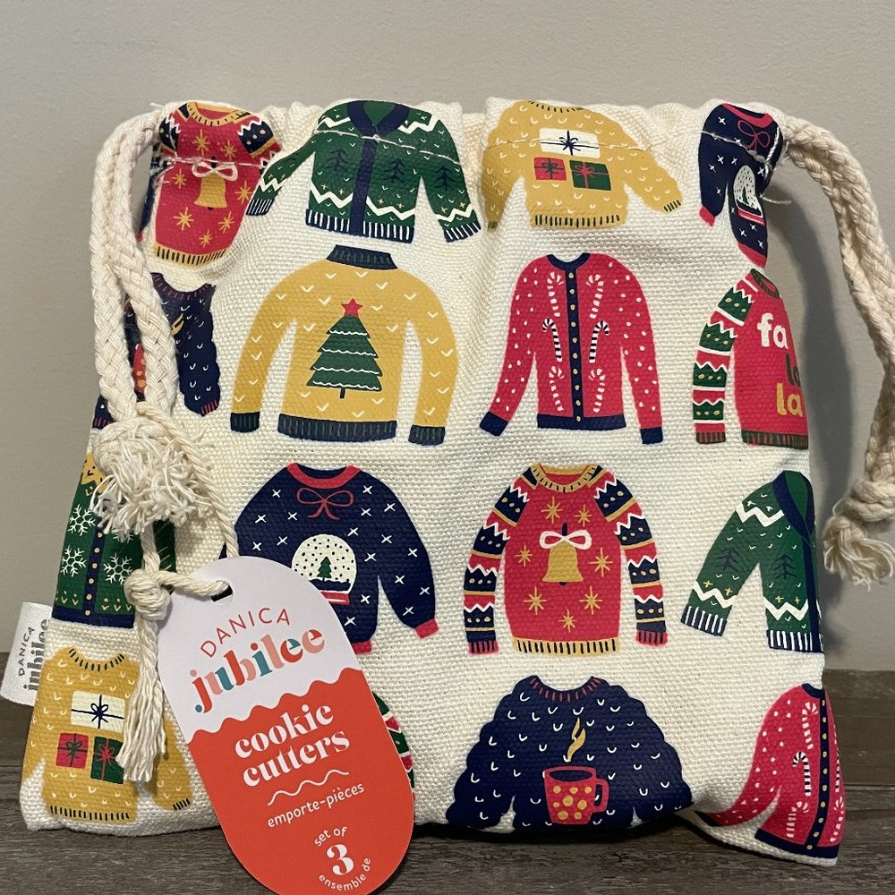 Now Designs Danica Jubilee Ugly Sweater Cookie Cutters